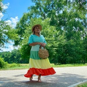 beautiful dress, worn only once, size L, bought at shein